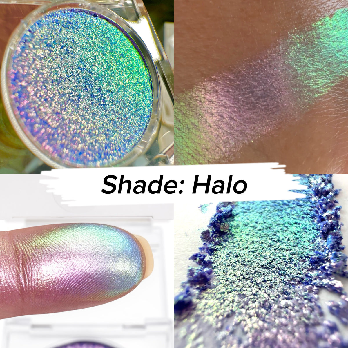 Multi-Chrome Shimmer Eyeshadow In Compact Case