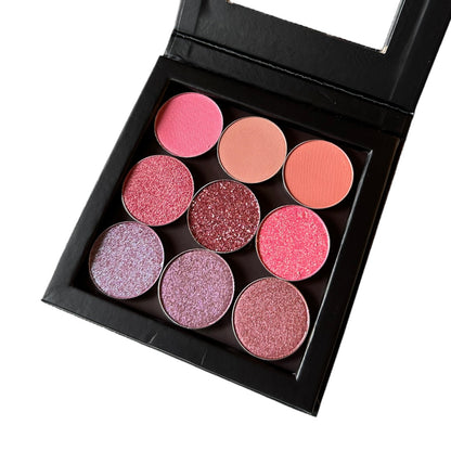 Build Your Own Eyeshadow Palette | Choose 9 Magnetic Shades | DuoChrome, Satin & Matte
