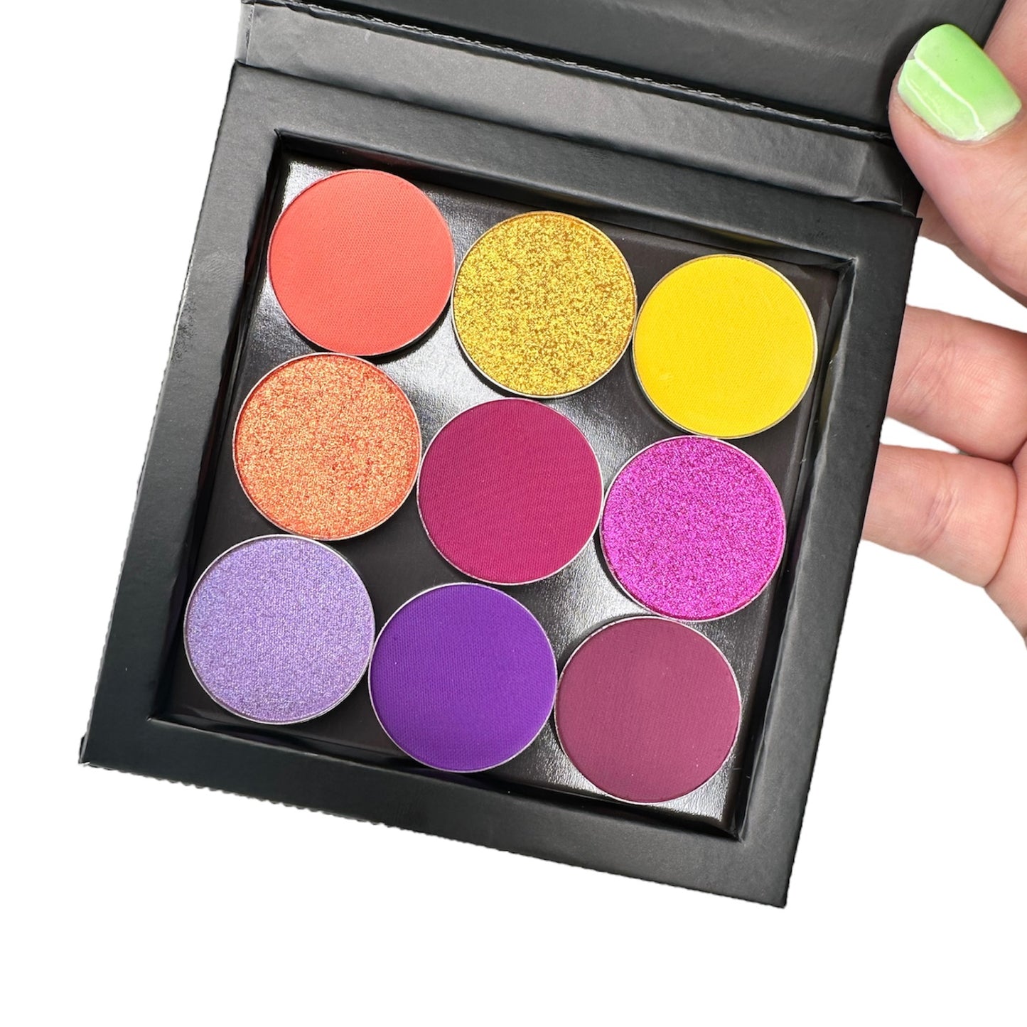 Build Your Own Eyeshadow Palette | Choose 9 Magnetic Shades | DuoChrome, Satin & Matte