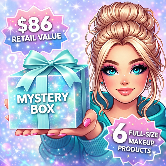 Mystery Makeup Box | $86 Retail Value | 6 Full Size Makeup Products | Limited Stock