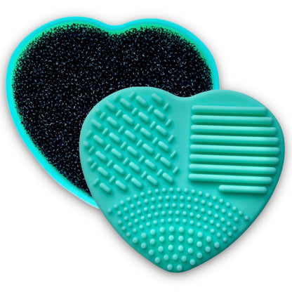Eyeshadow Wet/Dry Brush Cleaning Heart - Ashley Mateo Beauty
